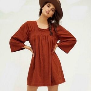 Free People Beach Celia Mini Dress NEW WITH TAGS